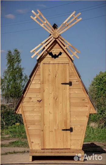 Дачный туалет с установкой HAT112