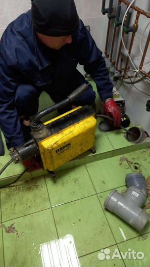 Гидродинамическая прочистка канализации