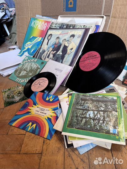 Виниловые пластинки СССР