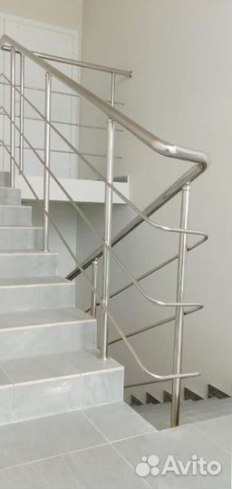 Ограждения, перила лестниц из нержавейки