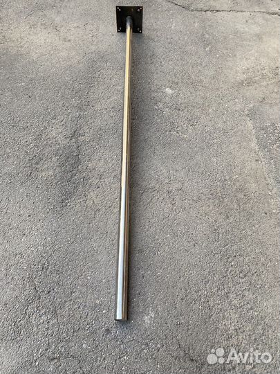 Хромированная труба опора