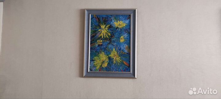 Картина маслом на холсте абстракция