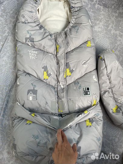 Конверт трансформер зимний Leokid Fantastic