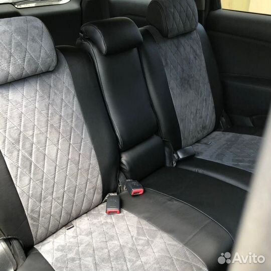 Авточехлы из экокожи toyota wish