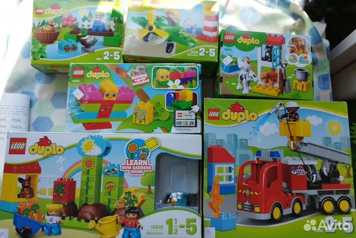 Lego duplo бу оригинал наборы