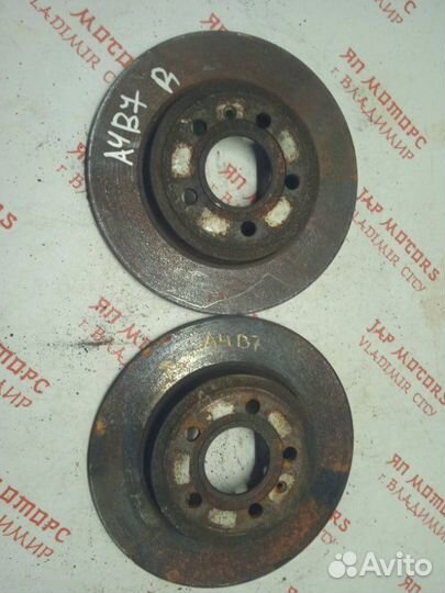 Диск тормозной задний Audi A4 B7 B7 седан BGB 2.0T