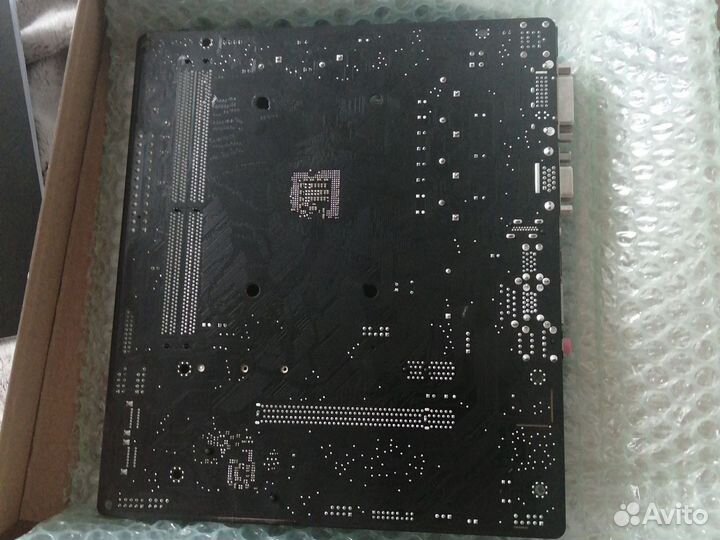 Материнская плата asrock b450m hdv r4. не рабочая