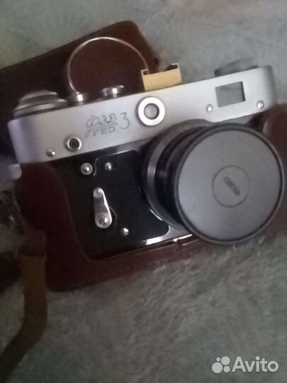 Плёночный фотоаппарат фэд 3 СССР и киев