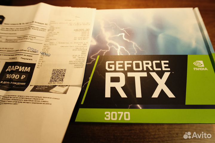 Видеокарта rtx 3070