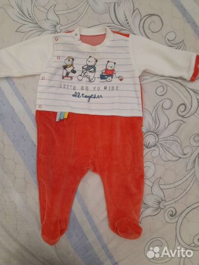 Вещи пакетом на девочку 68 74 80