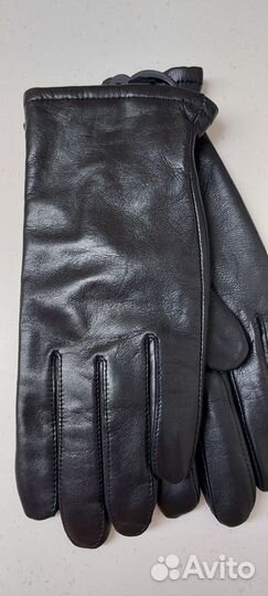 Перчатки из лайковой кожи на обхват 19-20 см