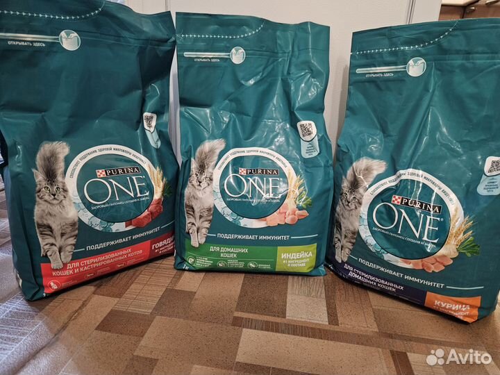 Purina one для кошек