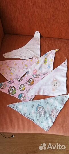 Слюнявчик/нагрудник 6 штук