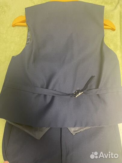 Костюм для школы синий