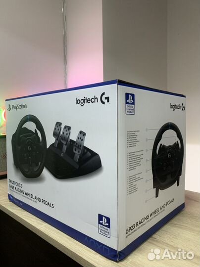 Руль для Sony PlaySytation Logitech G923