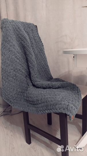 Плед детский вязаный ручная работа