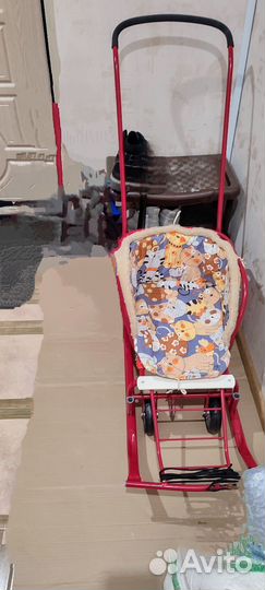 Санки на колесах