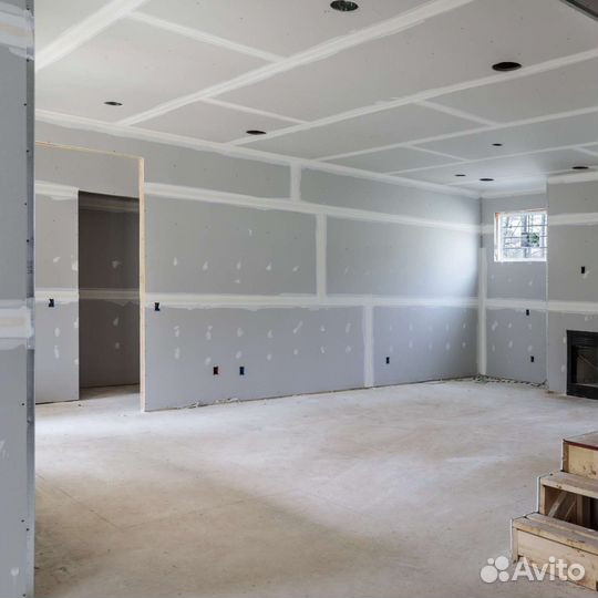 Гипсокартонные работы