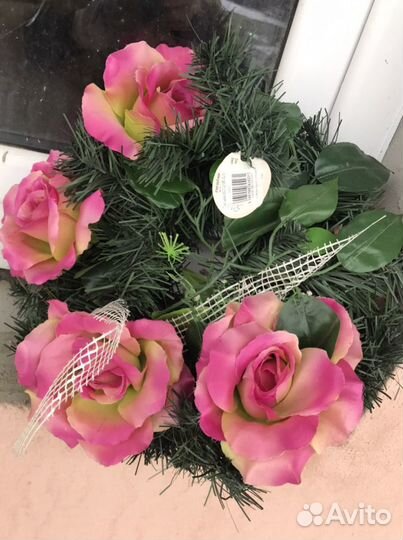 Композиции из искусственных цветов