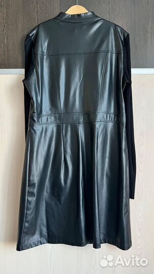 Кожаное платье