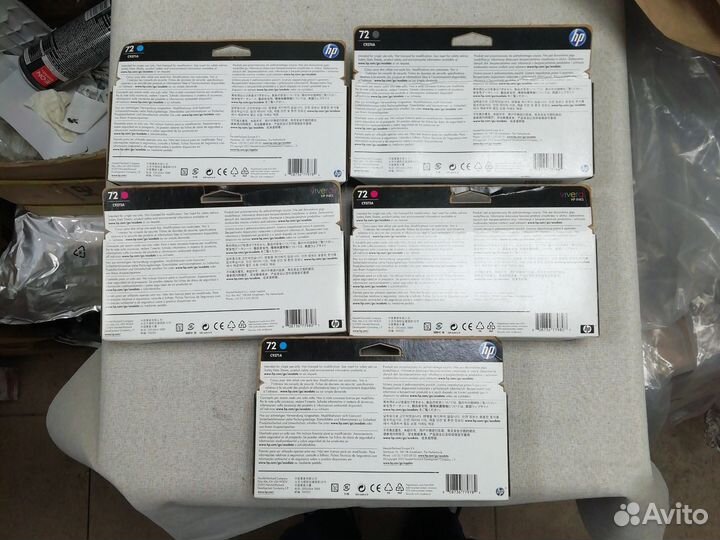 HP72 C9371A/C9372A/C9374A оригинал 130мл