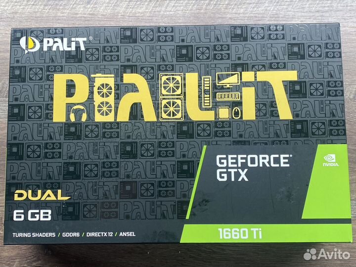 Видеокарта gtx 1660 ti