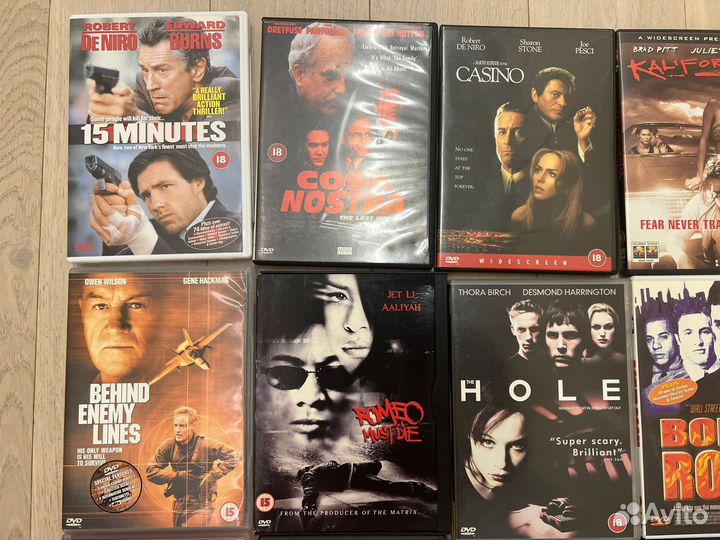 Лицензионные DVD фильмы на английском