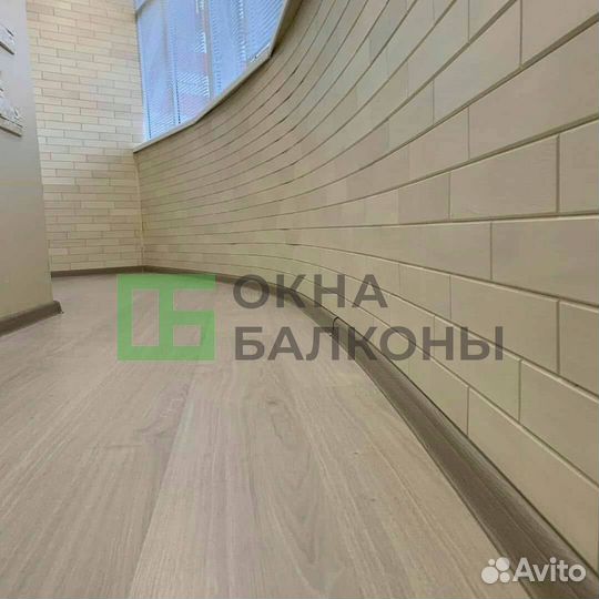 Остекление балконов. Окна пвх