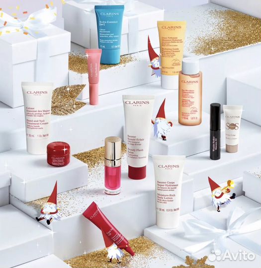Адвент-календарь Clarins Women's 12 предметов
