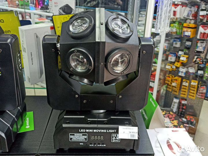 Светомузыка вращающиеся головы