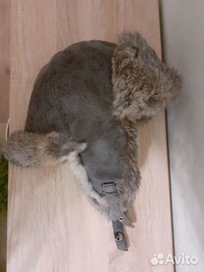 Шапка ушанка мужская натуральный мех