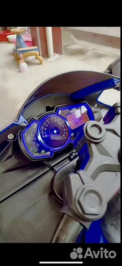 Детский электромобиль-мотоцикл