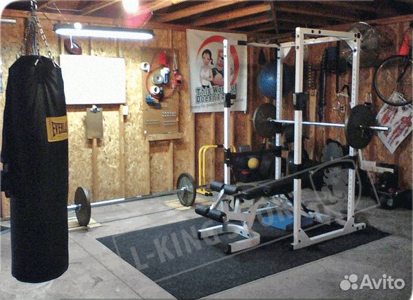 Резиновый коврик под тренажер