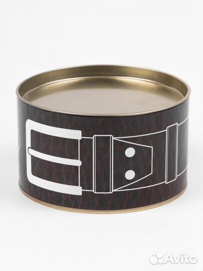 Solid Beetle. Коричневый ремень из кожи