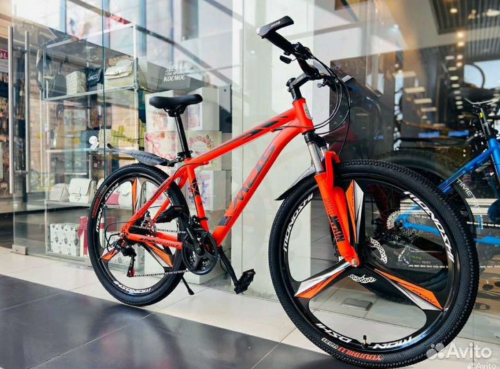 Велосипед на литых дисках подростковый взрослый