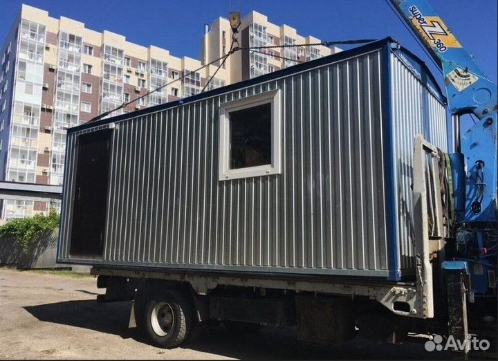 Бытовка. Бытовка металлическая