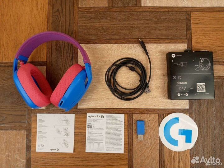Беспроводные наушники logitech g435