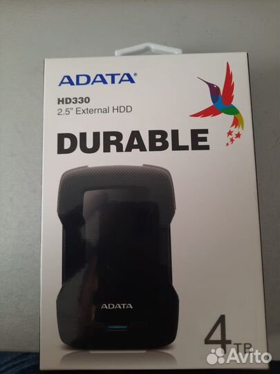 Внешний диск HDD A-Data DashDrive Durable HD330, 4