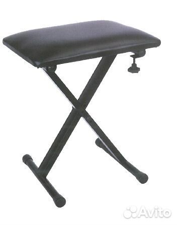 Банкетка х-образная для клавишных