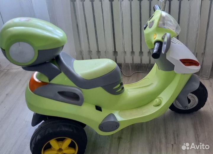 Машинка-мотоцикл на аккумуляторе