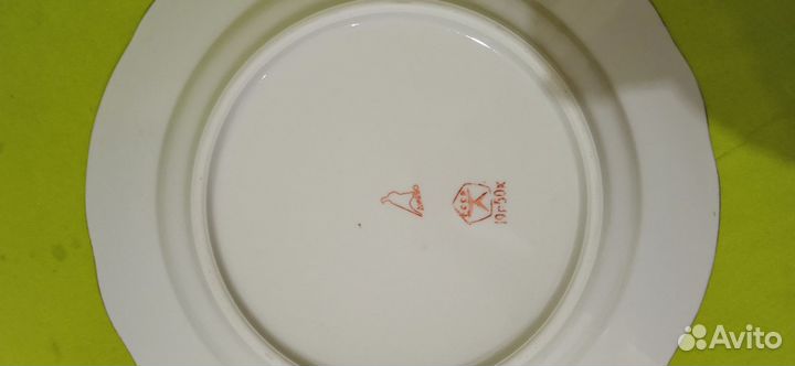 Тарелки Дулево