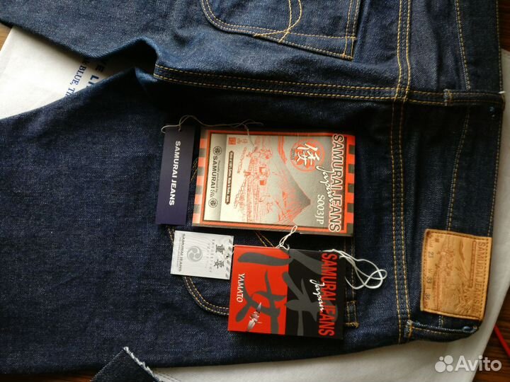 Samurai jeans Japan S003jp с бирками