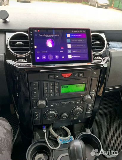 Магнитола на Land Rover Discovery 3 2004-2009