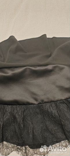 Юбка с кружевом