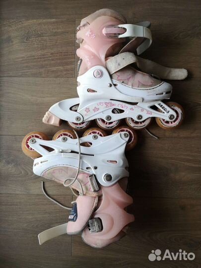 Ролики детские раздвижные reaction 2 пары