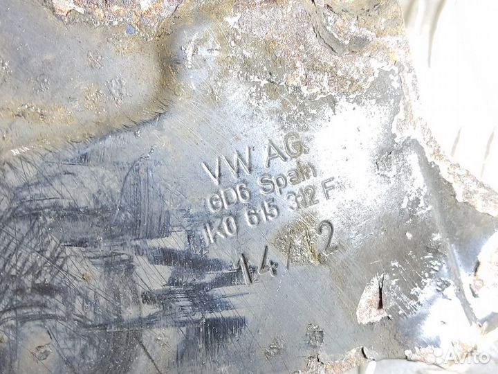 Пыльник тормозного диска Skoda Octavia 2004 2013