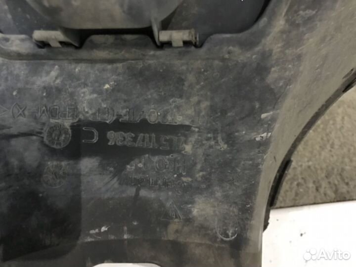 Воздуховод в бампер Порш кайен Турбо