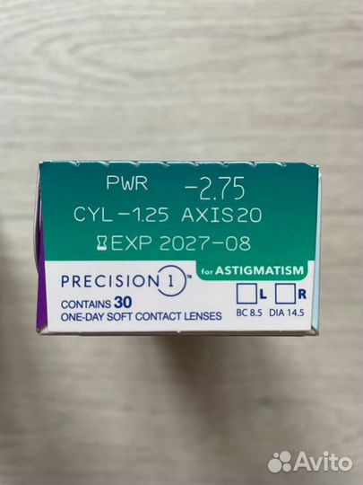 Контактные линзы Precision One-Day