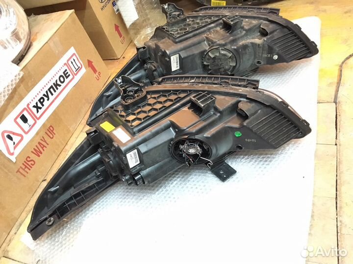 Фара левая и правая Hyundai Solaris 2 рестайл дхо