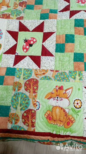 Детское одеяло новое